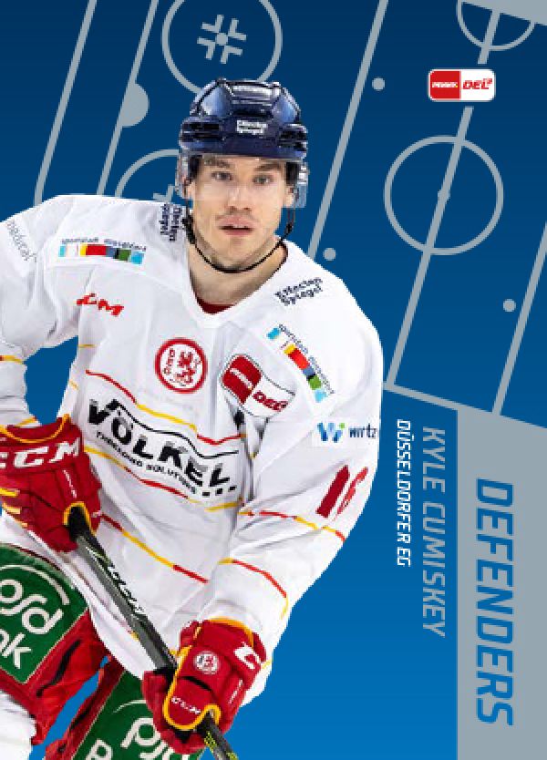 DEL 2021-22 CityPress Defenders - No DE05 - Kyle Cumiskey