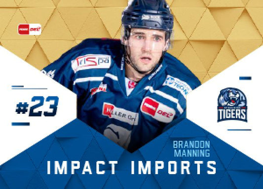 DEL 2021-22 CityPress Impact Imports - No II14 - Brandon Manning