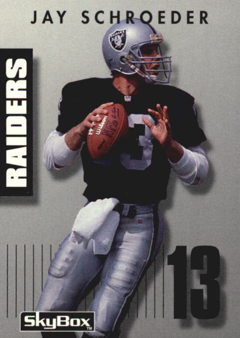 NFL 1992 SkyBox Prime Time - No 111 - Jay Schroeder