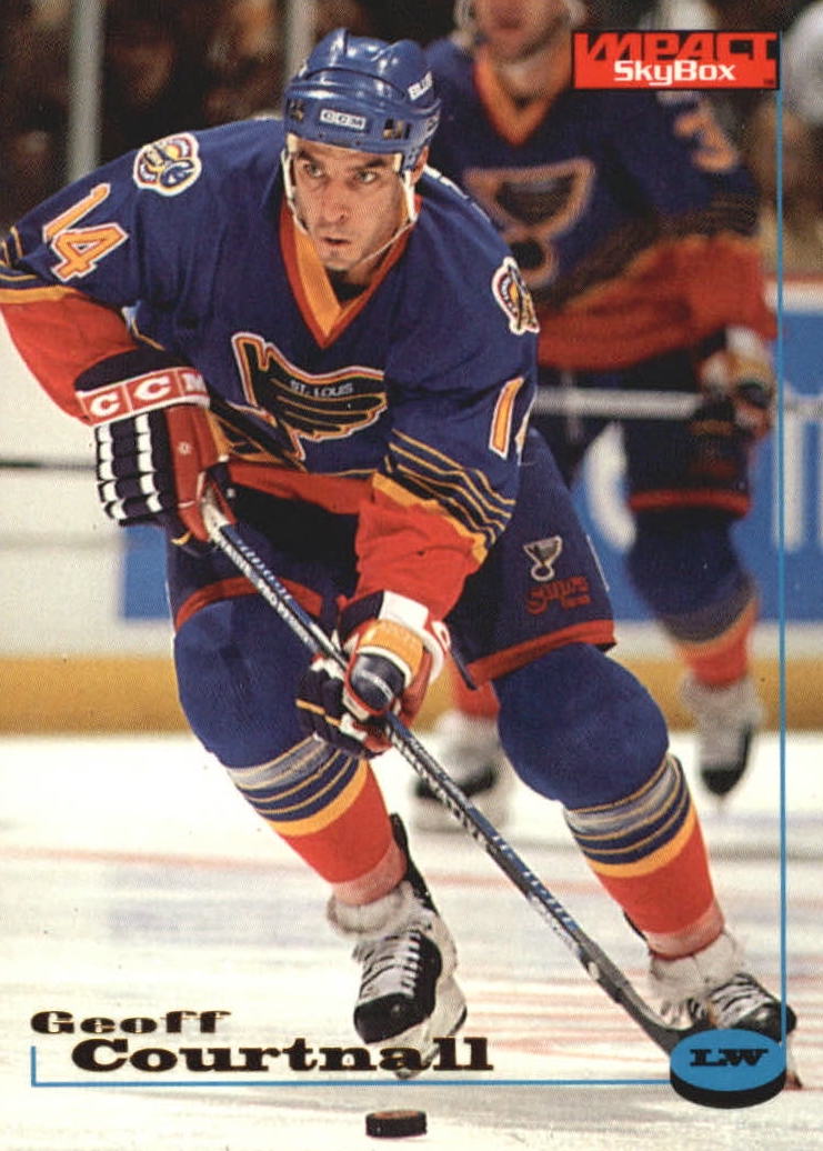 NHL 1996 / 97 Fleer SkyBox Impact - No 111 - Geoff Courtnall