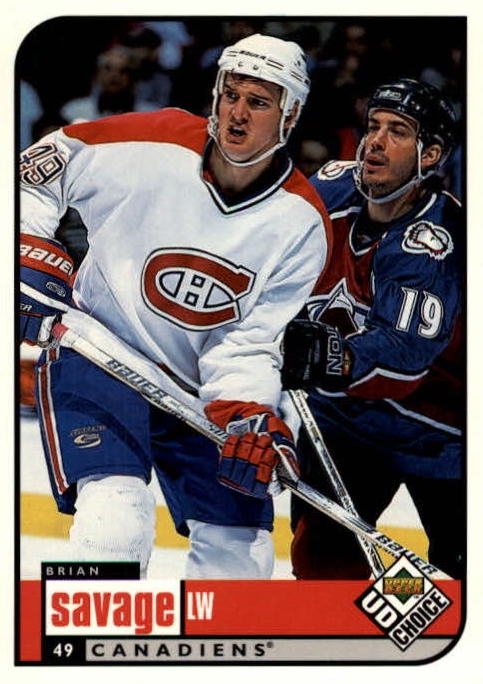 NHL 1998-99 UD Choice - No 111 - Brian Savage