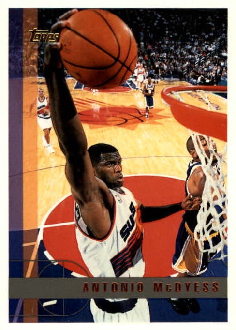 NBA 1997/98 Topps - No. 111 - Antonio McDyess