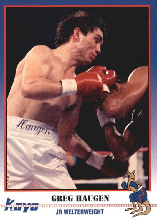 Boxing 1991 Kayo - No 112 - Greg Haugen