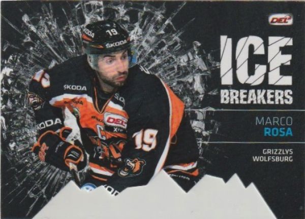 DEL 2014-15 CityPress Basic Set Ice Breakers - No IB14 - Marco Rosa