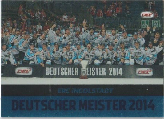 DEL 2014-15 CityPress - No MK01 - Meisterkarte ERC Ingolstadt
