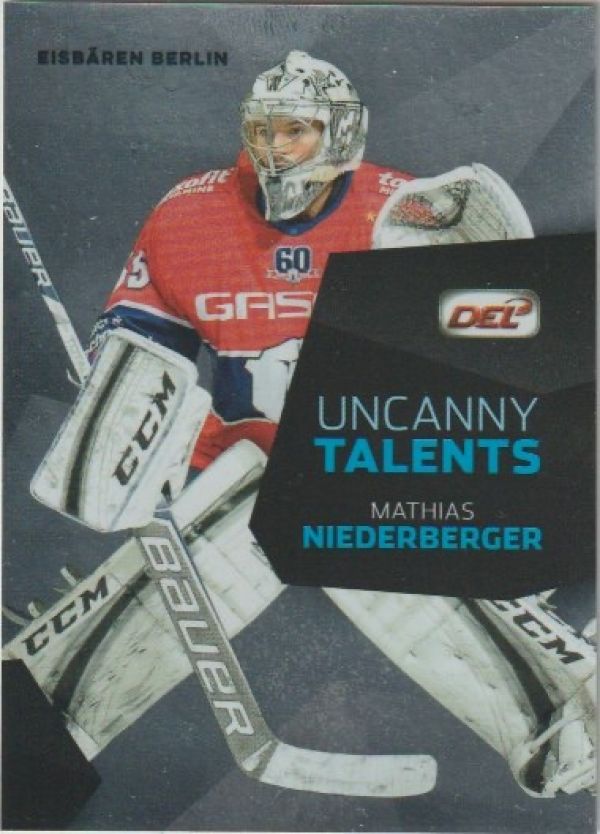 DEL 2014-15 CityPress Premium Uncanny Talents - No UT03 - Mathias Niederberger