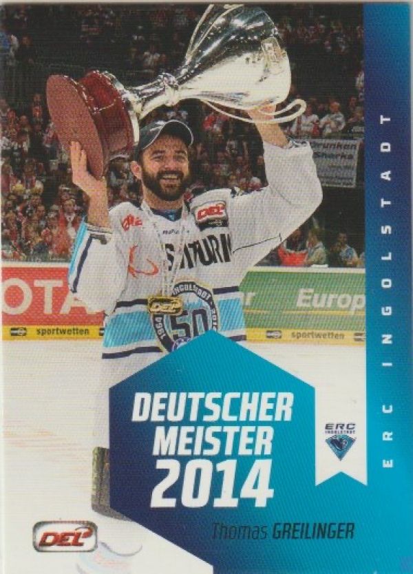 DEL 2014-15 CityPress Master Set - No DEL-MS15 - Thomas Greilinger