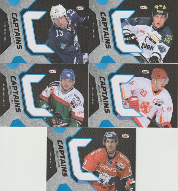 DEL 2014-15 CityPress Premium Captains - No CA01 - CA14 - complete set