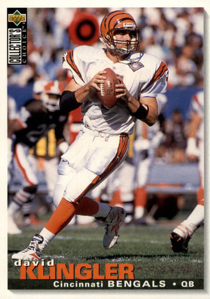 NFL 1995 Collector's Choice - No 112 - David Klingler