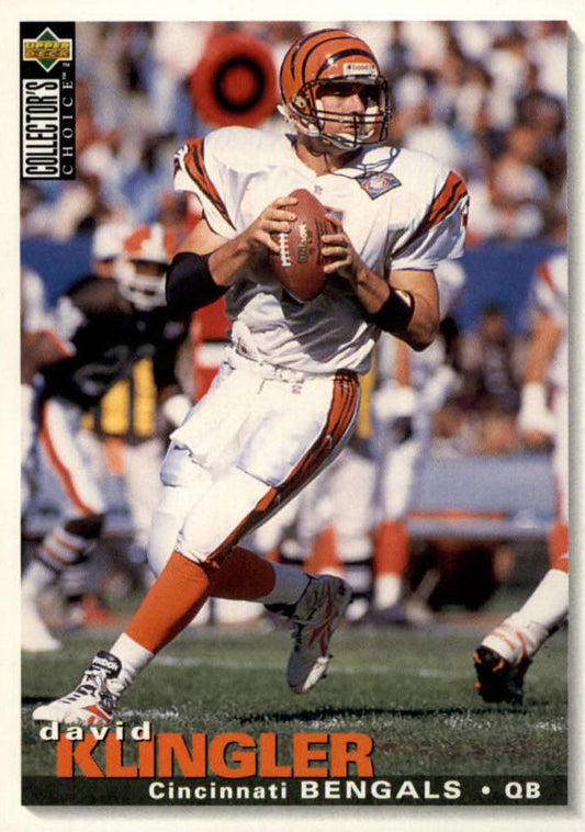 NFL 1995 Collector's Choice - No 112 - David Klingler