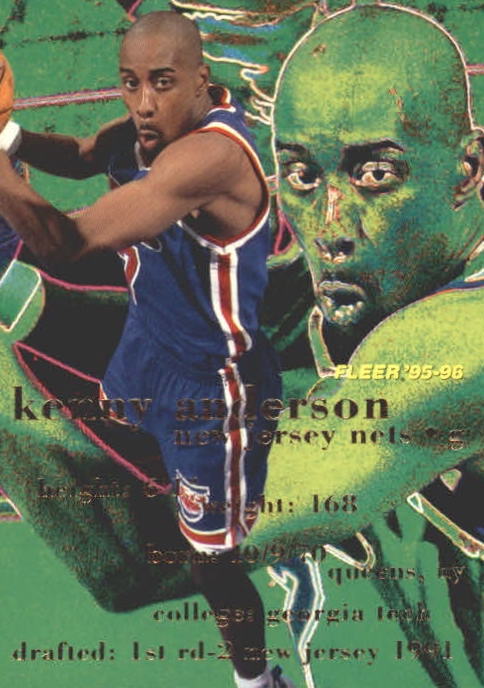 NBA 1995-96 Fleer - No 112 - Kenny Anderson