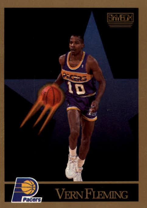 NBA 1990-91 SkyBox - No 114 - Vern Fleming