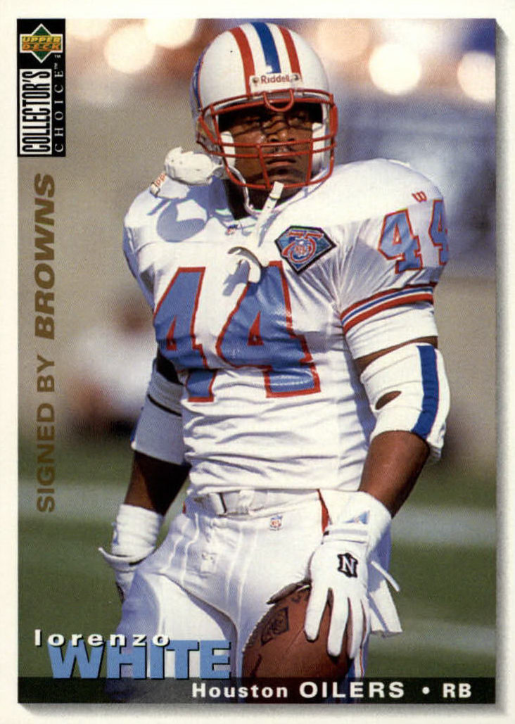 NFL 1995 Collector's Choice - No 114 - Lorenzo White