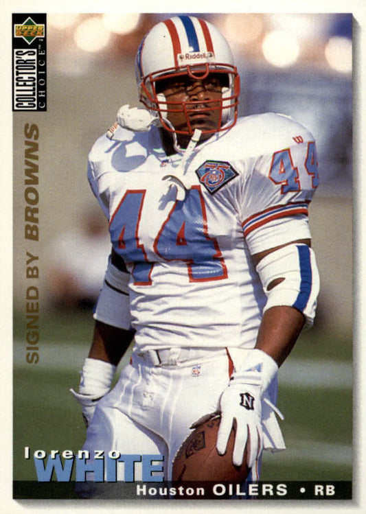 NFL 1995 Collector's Choice - No 114 - Lorenzo White