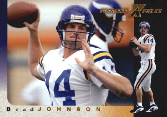 NFL 1997 Pinnacle X-Press - No 114 - Brad Johnson