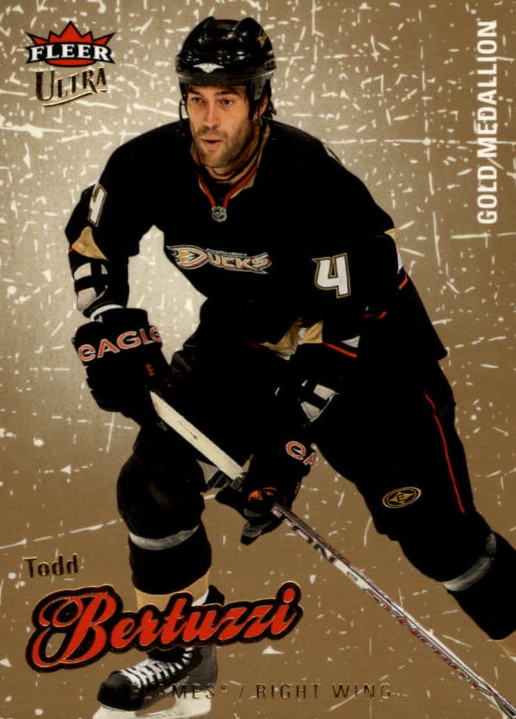 NHL 2008-09 Ultra Gold Medallion - No 114 - Todd Bertuzzi