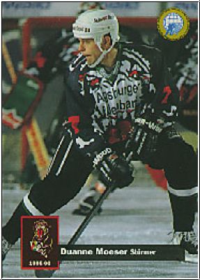DEL 1995-96 No 12 - Duanne Moeser