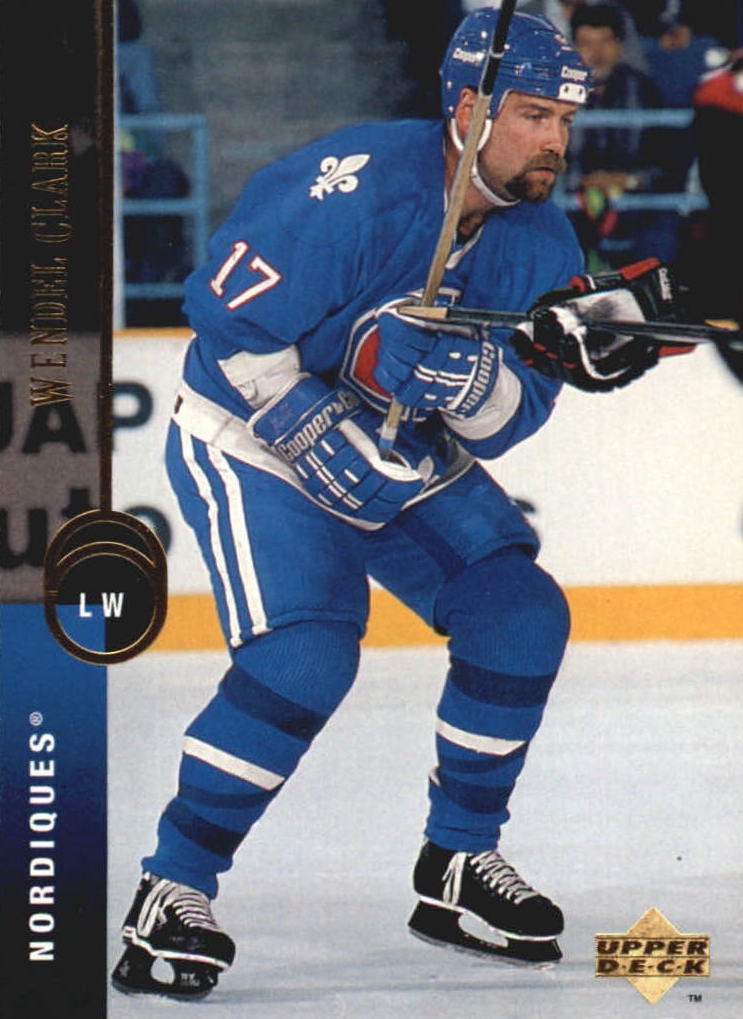 NHL 1994 / 95 Upper Deck - No 115 - Wendel Clark
