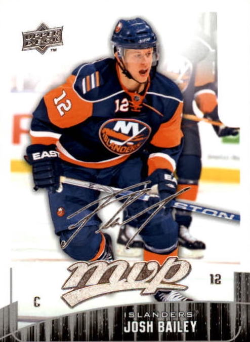NHL 2009-10 Upper Deck MVP - No 115 - Josh Bailey