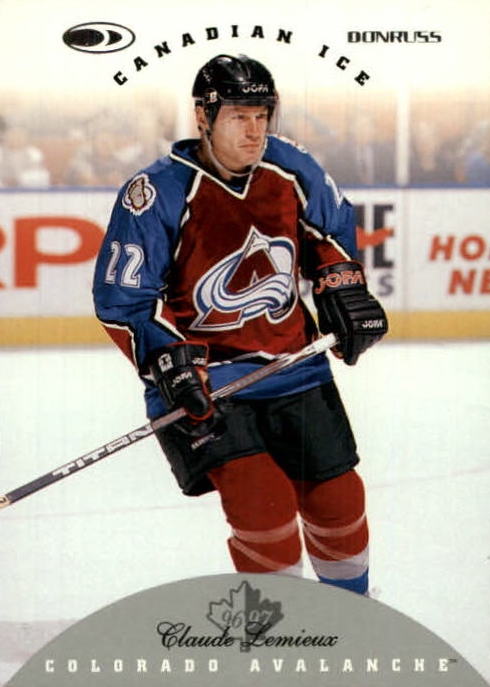 NHL 1996/97 Donruss Canadian Ice - No. 115 - Claude Lemieux