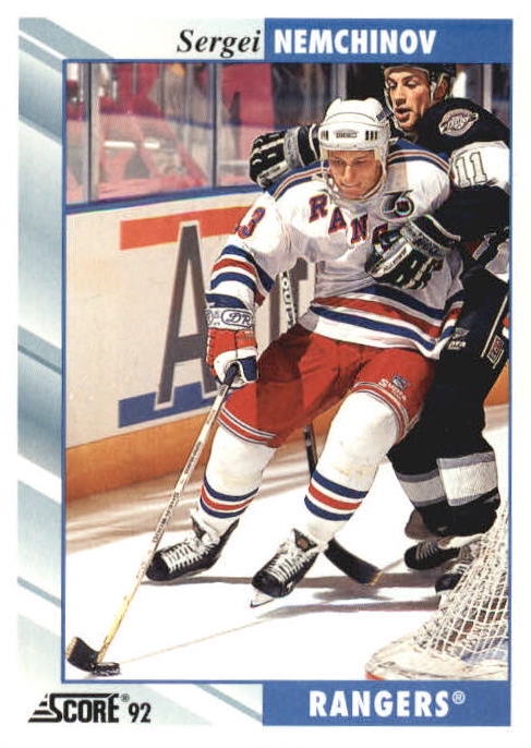 NHL 1992 / 93 Score - No 115 - Sergei Nemchinov