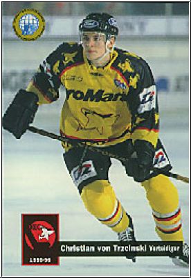 DEL 1995-96 No 198 - Christian von Trzcinski