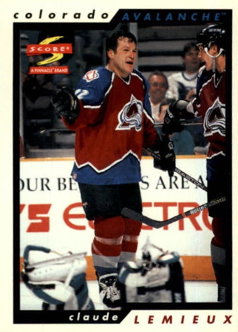 NHL 1996 / 97 Score - No 116 - Claude Lemieux