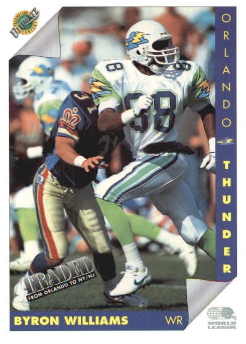 NFL 1992 Ultimate WLAF - No 116 - Charlie Baumann