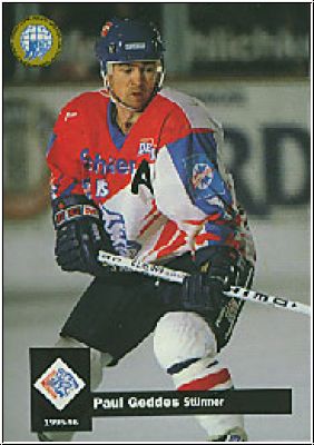 DEL 1995-96 No 299 - Paul Geddes