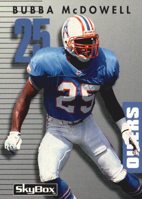 NFL 1992 SkyBox Prime Time - No 117 - Bubba McDowell
