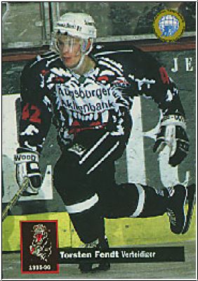 DEL 1995-96 No 9 - Torsten Fendt