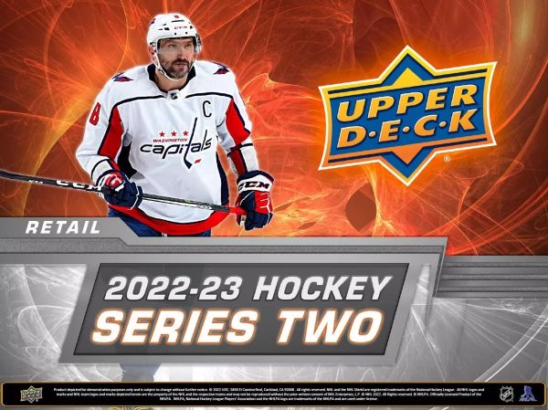 NHL 2022-23 Upper Deck Serie 2 Fat Pack Retail