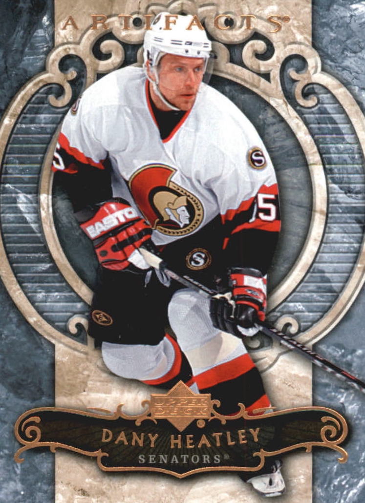 NHL 2007-08 Artifacts - No 11 - Dany Heatley