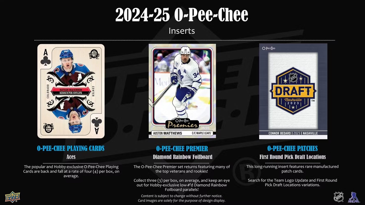 NHL 2024-25 O-Pee-Chee Hobby - Box