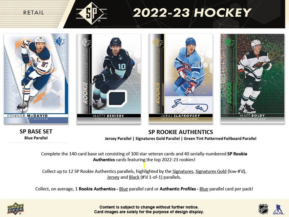 NHL 2022-23 SP - Hanger Pack