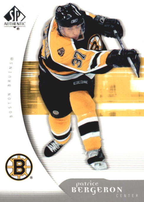 NHL 2005-06 SP Authentic - No 11 - Patrice Bergeron