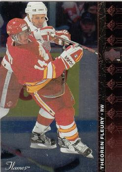 NHL 1994 / 95 Upper Deck SP Inserts - No SP-11 - Theoren Fleury