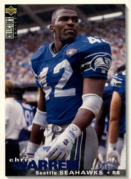 NFL 1995 Collector's Choice - No 120 - Chris Warren