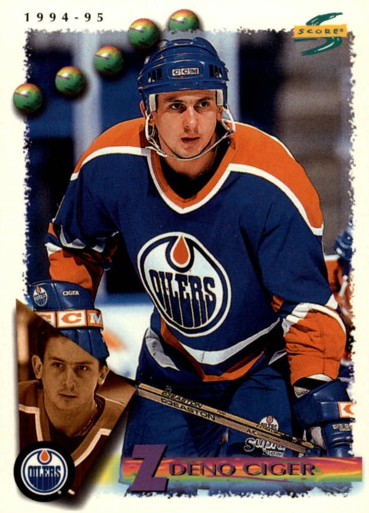 NHL 1994 / 95 Score - No 122 - Zdeno Ziger