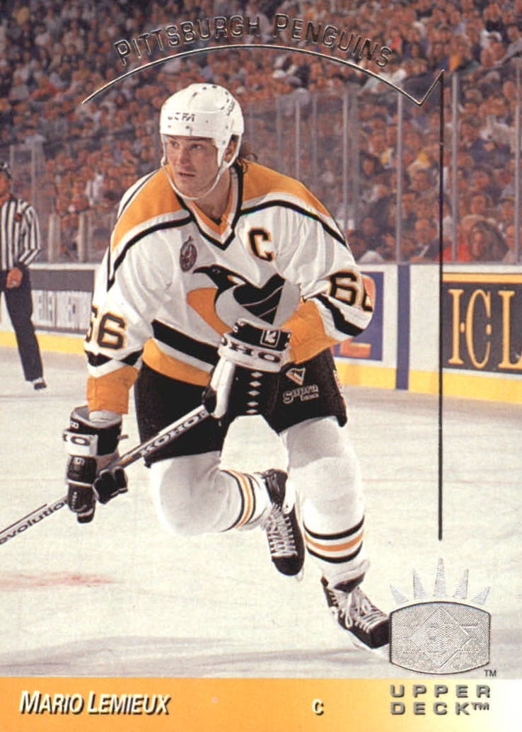 NHL 1993/94 Upper Deck SP Inserts - No 122 - Mario Lemieux