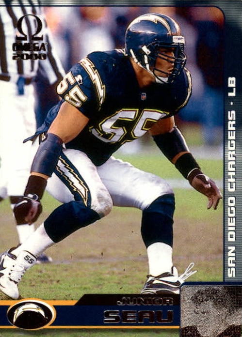 NFL 2000 Pacific Omega - No 122 - Junior Seau