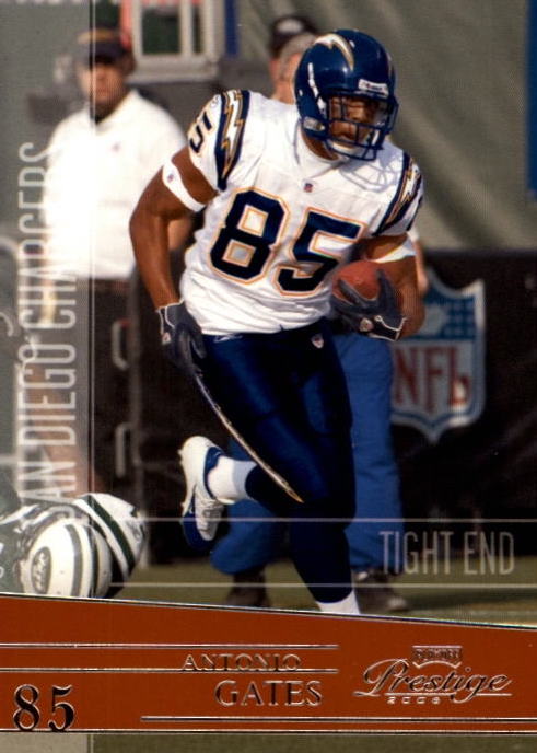 NFL 2006 Playoff Prestige - No 122 - Antonio Gates