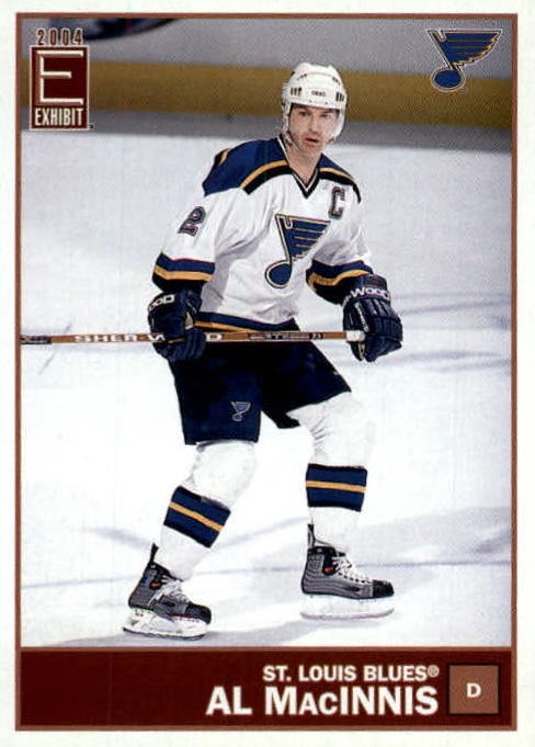 NHL 2003-04 Pacific Exhibit - No 122 - Al MacInnis