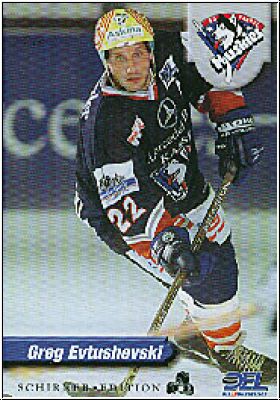 DEL 1998-99 No 044 - Greg Evtushevski - silver card