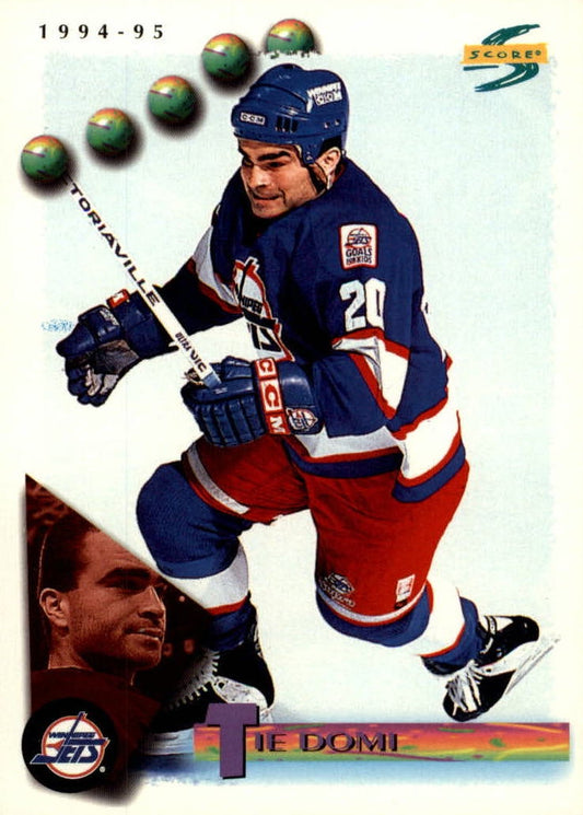 NHL 1994 / 95 Score - No 123 - Tie Domi