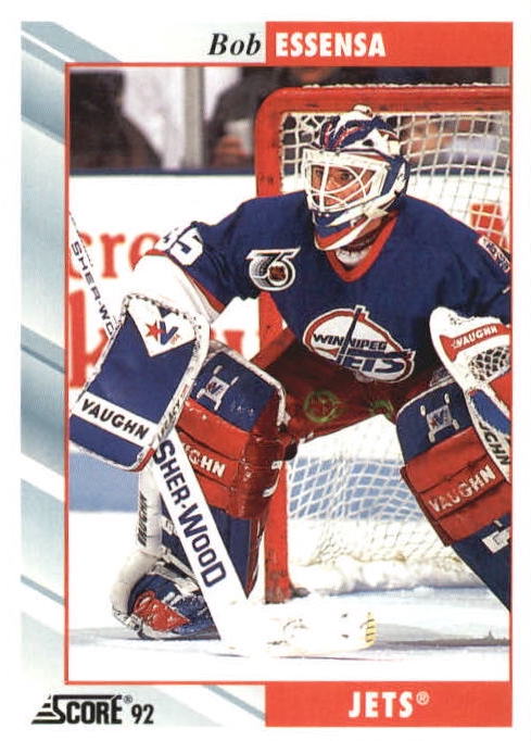 NHL 1992 / 93 Score - No 123 - Bob Essensa