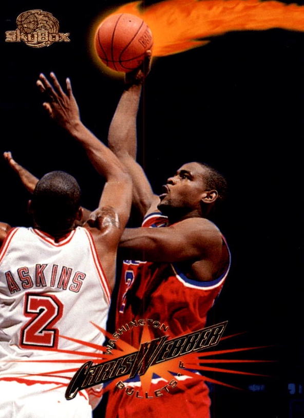 NBA 1995-96 SkyBox Premium - No 124 - Chris Webber