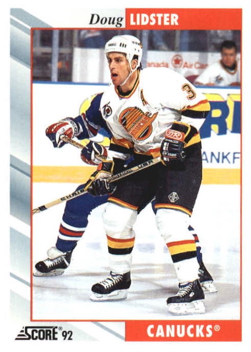 NHL 1992 / 93 Score - No 124 - Doug Lidster