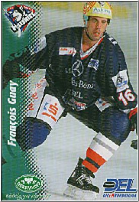 DEL 1999/00 No 177 - Francois Guay