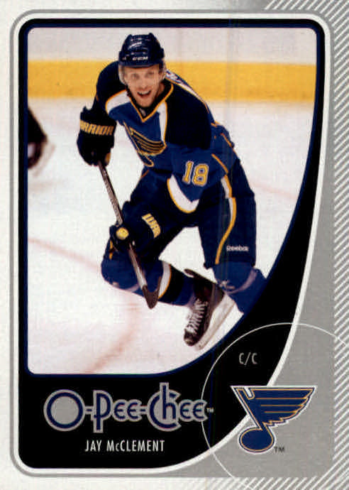 NHL 2010-11 O-Pee-Chee - No 125 - Jay McClement